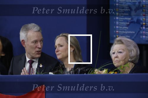Amsterdam 24 januari 2026
Prinses Beatrix bezoekt jumping Amsterdam . Nichtje prinses Margarita ontvangt haar in de RAI.
