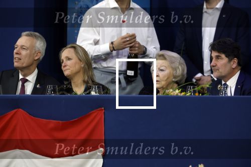 Amsterdam 24 januari 2026
Prinses Beatrix bezoekt jumping Amsterdam . Nichtje prinses Margarita ontvangt haar in de RAI.