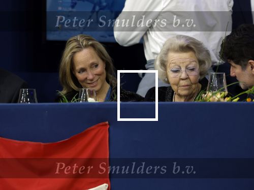 Amsterdam 24 januari 2026
Prinses Beatrix bezoekt jumping Amsterdam . Nichtje prinses Margarita ontvangt haar in de RAI.