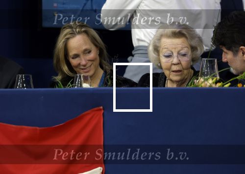Amsterdam 24 januari 2026
Prinses Beatrix bezoekt jumping Amsterdam . Nichtje prinses Margarita ontvangt haar in de RAI.