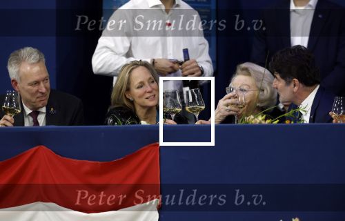 Amsterdam 24 januari 2026
Prinses Beatrix bezoekt jumping Amsterdam . Nichtje prinses Margarita ontvangt haar in de RAI.