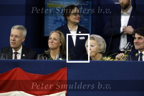 Amsterdam 24 januari 2026
Prinses Beatrix bezoekt jumping Amsterdam . Nichtje prinses Margarita ontvangt haar in de RAI.