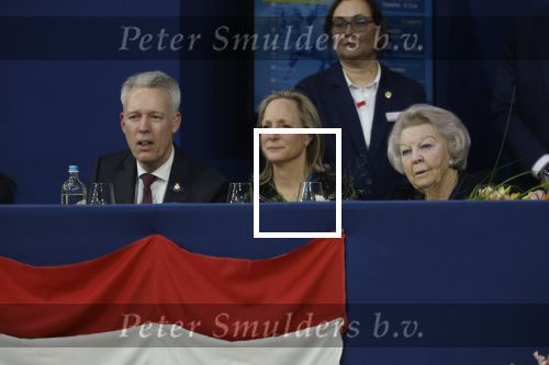 Amsterdam 24 januari 2026
Prinses Beatrix bezoekt jumping Amsterdam . Nichtje prinses Margarita ontvangt haar in de RAI.