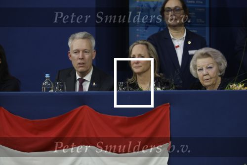 Amsterdam 24 januari 2026
Prinses Beatrix bezoekt jumping Amsterdam . Nichtje prinses Margarita ontvangt haar in de RAI.
