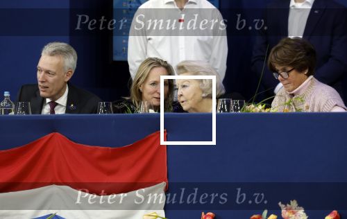 Amsterdam 24 januari 2026
Prinses Beatrix bezoekt jumping Amsterdam . Nichtje prinses Margarita ontvangt haar in de RAI.