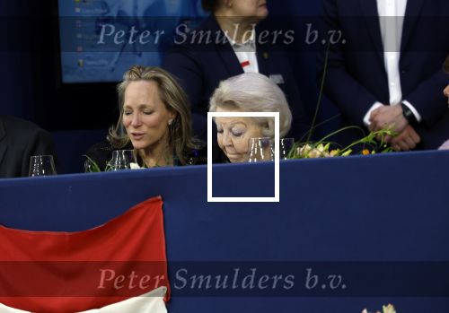 Amsterdam 24 januari 2026
Prinses Beatrix bezoekt jumping Amsterdam . Nichtje prinses Margarita ontvangt haar in de RAI.