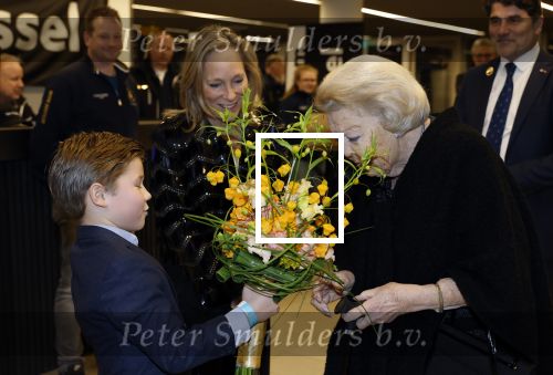 Amsterdam 24 januari 2026
Prinses Beatrix bezoekt jumping Amsterdam . Nichtje prinses Margarita ontvangt haar in de RAI.
