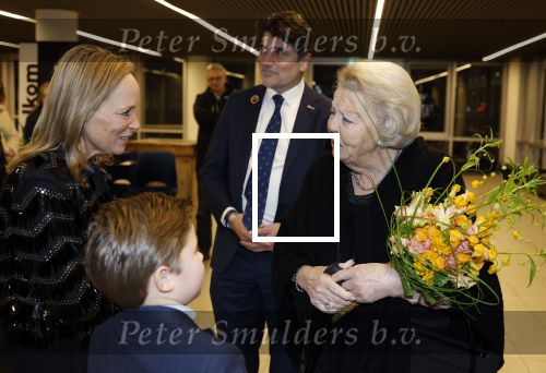 Amsterdam 24 januari 2026
Prinses Beatrix bezoekt jumping Amsterdam . Nichtje prinses Margarita ontvangt haar in de RAI.
