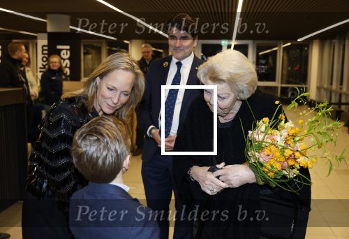 Amsterdam 24 januari 2026
Prinses Beatrix bezoekt jumping Amsterdam . Nichtje prinses Margarita ontvangt haar in de RAI.