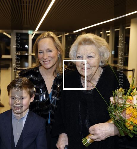 Amsterdam 24 januari 2026
Prinses Beatrix bezoekt jumping Amsterdam . Nichtje prinses Margarita ontvangt haar in de RAI.