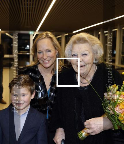 Amsterdam 24 januari 2026
Prinses Beatrix bezoekt jumping Amsterdam . Nichtje prinses Margarita ontvangt haar in de RAI.