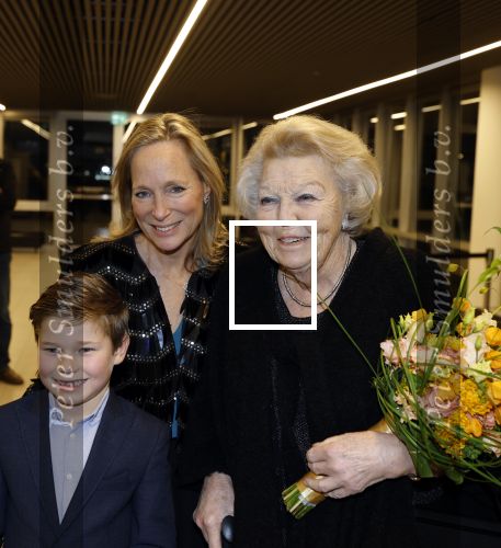 Amsterdam 24 januari 2026
Prinses Beatrix bezoekt jumping Amsterdam . Nichtje prinses Margarita ontvangt haar in de RAI.