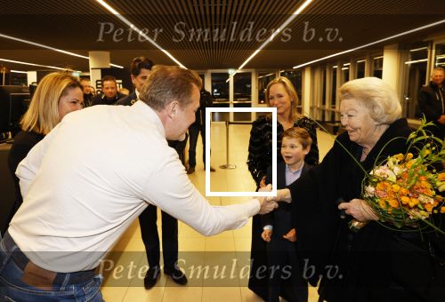Amsterdam 24 januari 2026
Prinses Beatrix bezoekt jumping Amsterdam . Nichtje prinses Margarita ontvangt haar in de RAI.