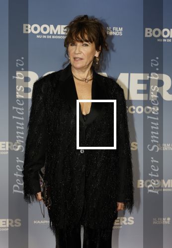 Amsterdam 16 februari 2026
Premiere Boomers met oa Huub Stapel Jennifer Hofman ( zwanger) Renee Fokker Johanna Ter Steege Hans Kesting Serge Henri Valcke ea  in Tuschinski .