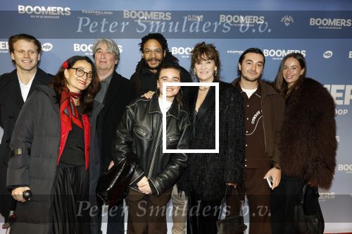Amsterdam 16 februari 2026
Premiere Boomers met oa Huub Stapel Jennifer Hofman ( zwanger) Renee Fokker Johanna Ter Steege Hans Kesting Serge Henri Valcke ea  in Tuschinski . Renee Fokker met familie