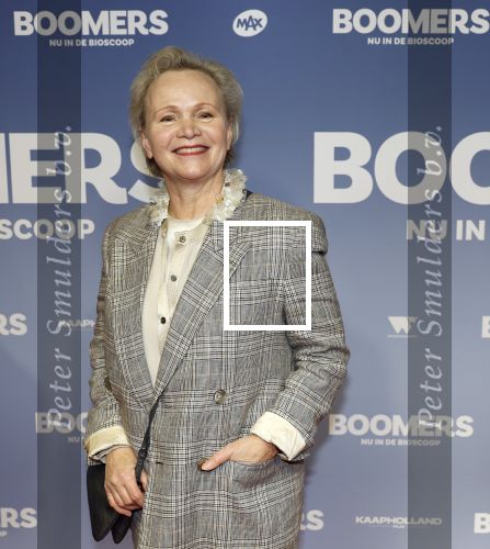Amsterdam 16 februari 2026
Premiere Boomers met oa Huub Stapel Jennifer Hofman ( zwanger) Renee Fokker Johanna Ter Steege Hans Kesting Serge Henri Valcke ea  in Tuschinski . Renee Soutendijk kwam met man Thed Lensen