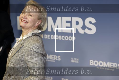 Amsterdam 16 februari 2026
Premiere Boomers met oa Huub Stapel Jennifer Hofman ( zwanger) Renee Fokker Johanna Ter Steege Hans Kesting Serge Henri Valcke ea  in Tuschinski . Renee Soutendijk kwam met man Thed Lensen
