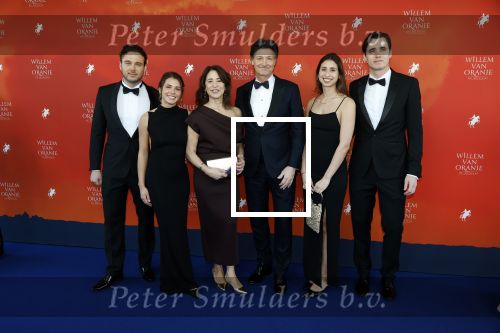 Delft 8 februari 2026
Premiere musical Willem van Oranje . Rick Engelkes kwam met zijn vrouw Annemarie en hun dochters met aanhang
