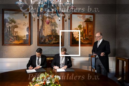 Den Haag, 23 Februari 2026
Presentatie Nieuw Kabinet Jetten
Huis ten Bosch
Rob Jetten en Koning Willem Alexander