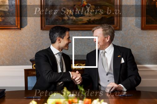 Den Haag, 23 Februari 2026
Presentatie Nieuw Kabinet Jetten
Huis ten Bosch
Rob Jetten en Koning Willem Alexander