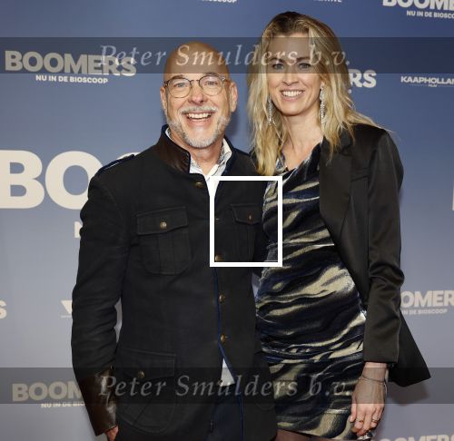 Amsterdam 16 februari 2026
Premiere Boomers met oa Huub Stapel Jennifer Hofman ( zwanger) Renee Fokker Johanna Ter Steege Hans Kesting Serge Henri Valcke ea  in Tuschinski . Rob Kamphues met vriendin Kristi