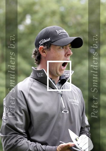 Hilversum 8 September 2011
Rory Mcilroy op de Hilversumsche Golfclub tijdens de Dutch Open 2011
Foto Peter Smulders BV