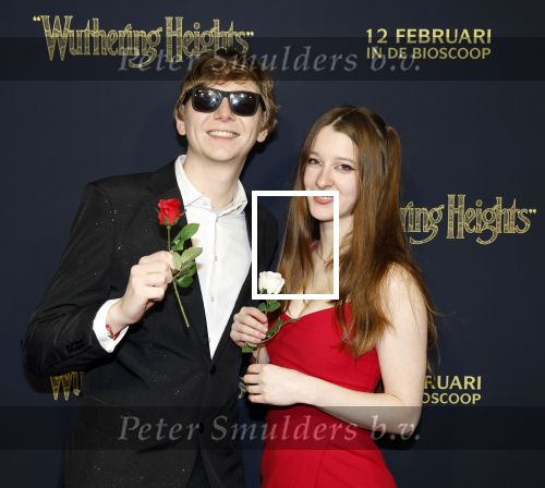 Amsterdam 10 februari 2026
Premiere Wuthering Heights in Tuschinski . 
Ryan en partner Isabel v Tol
