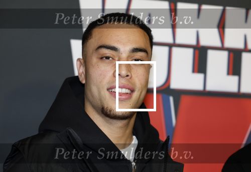 Amsterdam 5 februari 2026
Premiere Vakkenvullers XL in Pathe Noord 
Sergino Dest met vrienden
