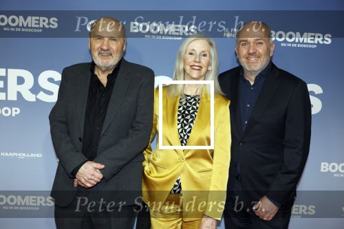 Amsterdam 16 februari 2026
Premiere Boomers met oa Huub Stapel Jennifer Hofman ( zwanger) Renee Fokker Johanna Ter Steege Hans Kesting Serge Henri Valcke ea  in Tuschinski . Theu Boermans