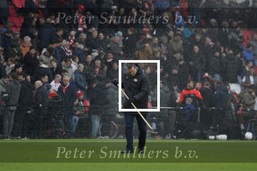 Eindhoven, 1 Februari 2026
Kompetitiewedstrijd PSV-Feyenoord, eindstand 3-0
Thijs v Keulen met kollegas greenkeepers bij PSV-Feyenoord