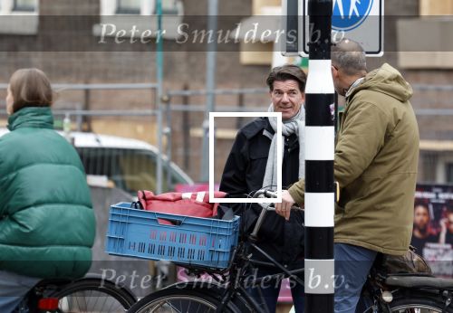 Amsterdam 26 januari 2026
Twan Huys op de fiets in Amsterdam
