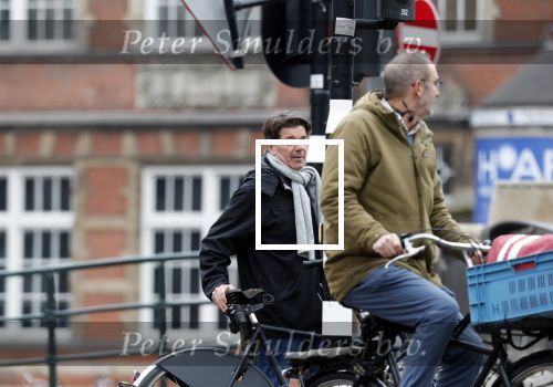 Amsterdam 26 januari 2026
Twan Huys op de fiets in Amsterdam