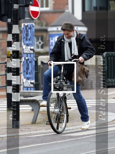 Amsterdam 26 januari 2026
Twan Huys op de fiets in Amsterdam