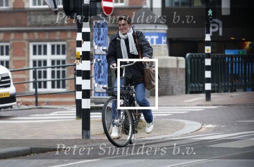 Amsterdam 26 januari 2026
Twan Huys op de fiets in Amsterdam