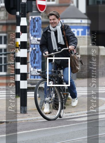 Amsterdam 26 januari 2026
Twan Huys op de fiets in Amsterdam