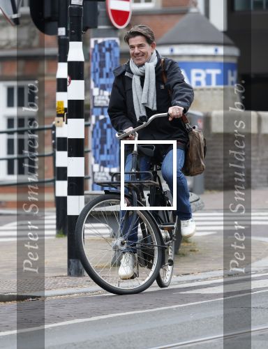 Amsterdam 26 januari 2026
Twan Huys op de fiets in Amsterdam