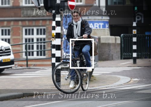 Amsterdam 26 januari 2026
Twan Huys op de fiets in Amsterdam