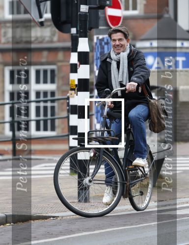 Amsterdam 26 januari 2026
Twan Huys op de fiets in Amsterdam