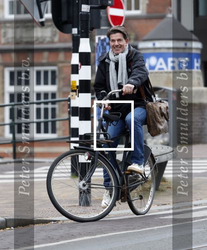 Amsterdam 26 januari 2026
Twan Huys op de fiets in Amsterdam