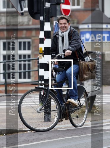 Amsterdam 26 januari 2026
Twan Huys op de fiets in Amsterdam