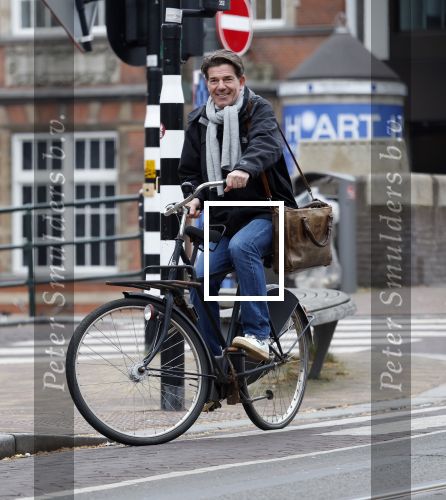 Amsterdam 26 januari 2026
Twan Huys op de fiets in Amsterdam