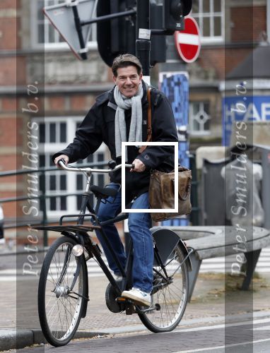 Amsterdam 26 januari 2026
Twan Huys op de fiets in Amsterdam