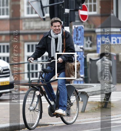 Amsterdam 26 januari 2026
Twan Huys op de fiets in Amsterdam