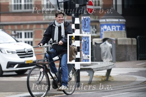Amsterdam 26 januari 2026
Twan Huys op de fiets in Amsterdam