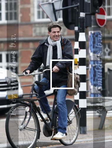 Amsterdam 26 januari 2026
Twan Huys op de fiets in Amsterdam
