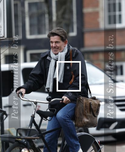 Amsterdam 26 januari 2026
Twan Huys op de fiets in Amsterdam