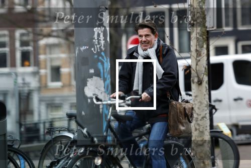 Amsterdam 26 januari 2026
Twan Huys op de fiets in Amsterdam