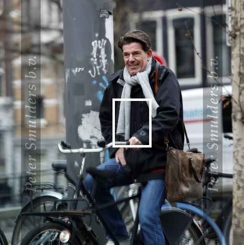 Amsterdam 26 januari 2026
Twan Huys op de fiets in Amsterdam