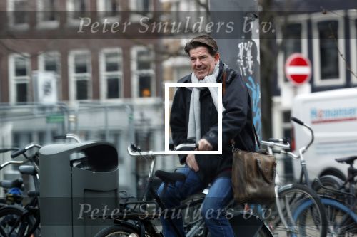 Amsterdam 26 januari 2026
Twan Huys op de fiets in Amsterdam