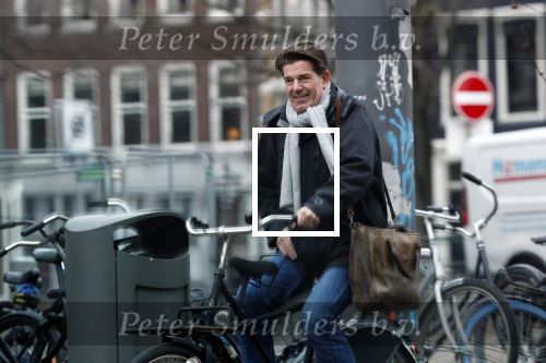 Amsterdam 26 januari 2026
Twan Huys op de fiets in Amsterdam